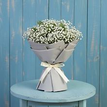 Букет цветов из:  Гипсофила в Сосново Ленинградская область