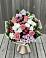 Букет цветов из: Альстромерии, Гвоздики, Розы и Хризантемы в Сосново Ленинградская область