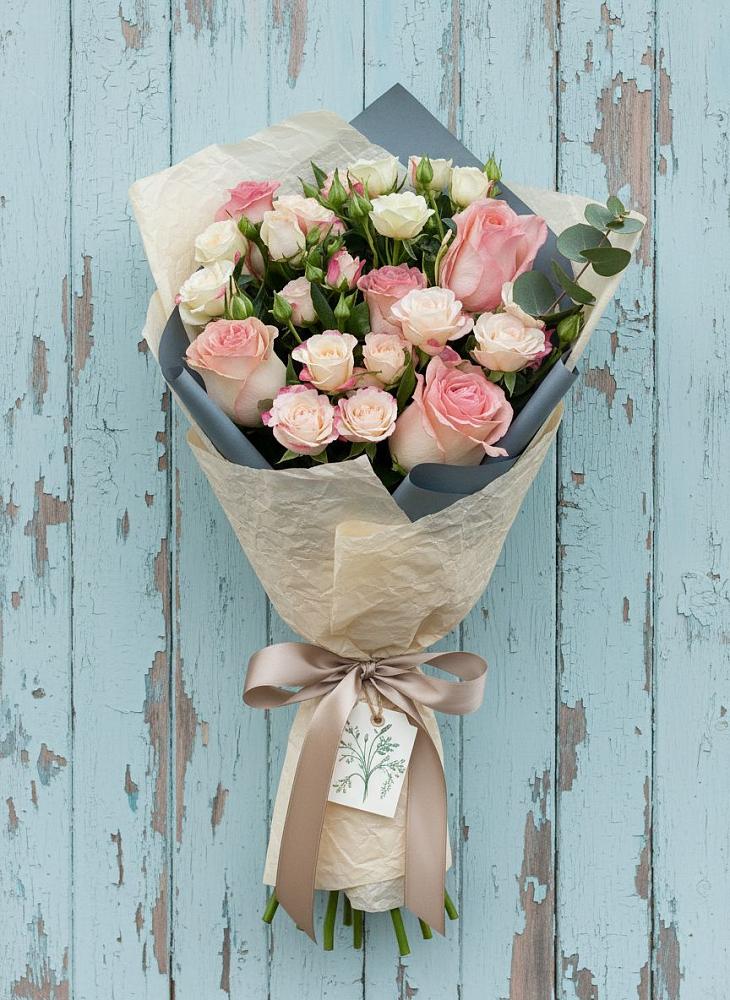 Букет цветов из: Розы в Сосново Ленинградская область