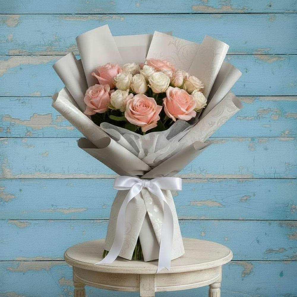 Букет цветов из: Розы в Сосново Ленинградская область