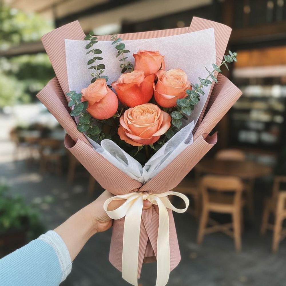 Букет цветов из: Розы в Сосново Ленинградская область