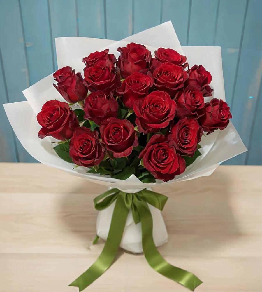 Букет Красные розы в Сосново Ленинградская область