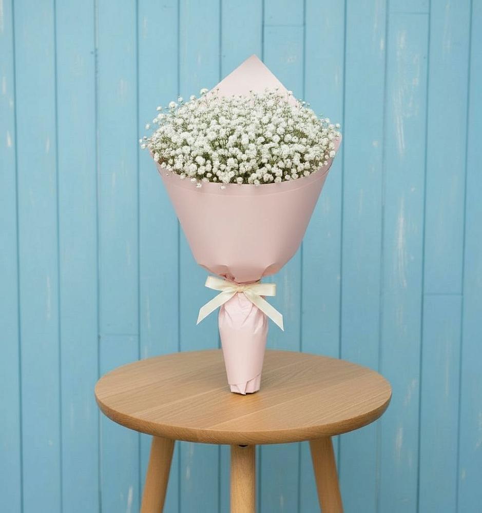 Букет цветов из: Гипсофила в Сосново Ленинградская область