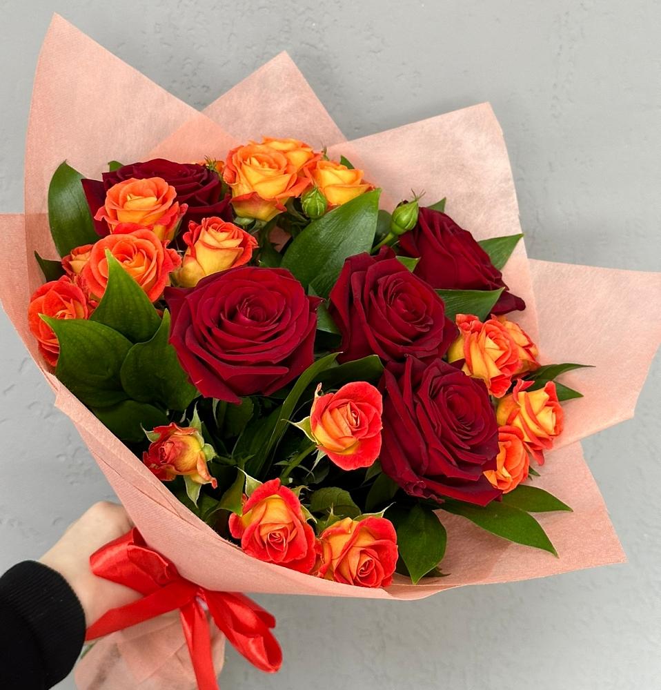 Букет Любовь и восторг в Сосново Ленинградская область