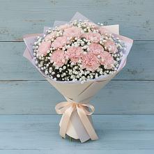 Букет цветов из:  Гвоздики в Сосново Ленинградская область