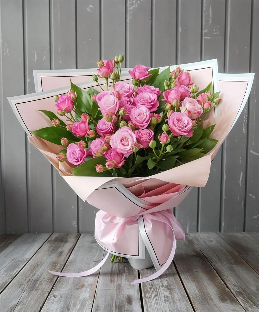 Букет Розовый кустик в Сосново Ленинградская область