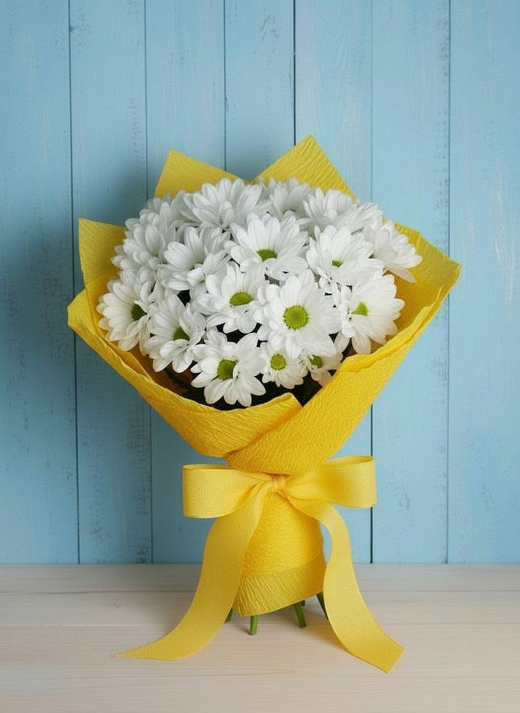 Букет цветов из: Хризантемы в Сосново Ленинградская область