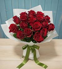 Букет Красные розы в Сосново Ленинградская область