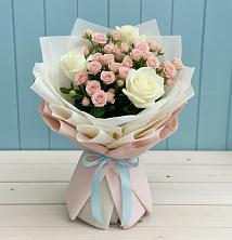 Букет цветов из:  Розы в Сосново Ленинградская область