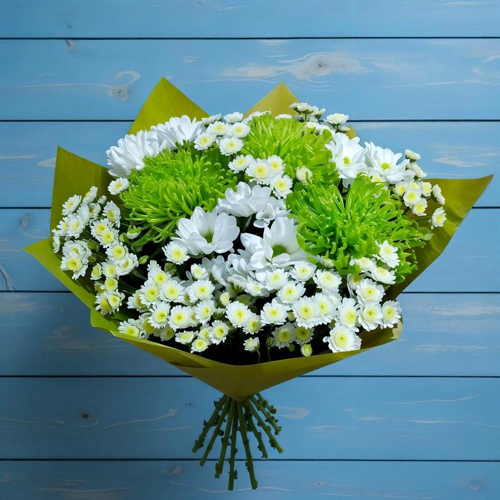 Букет цветов из: Хризантемы в Сосново Ленинградская область