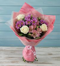 Букет цветов из:  Герберы в Сосново Ленинградская область
