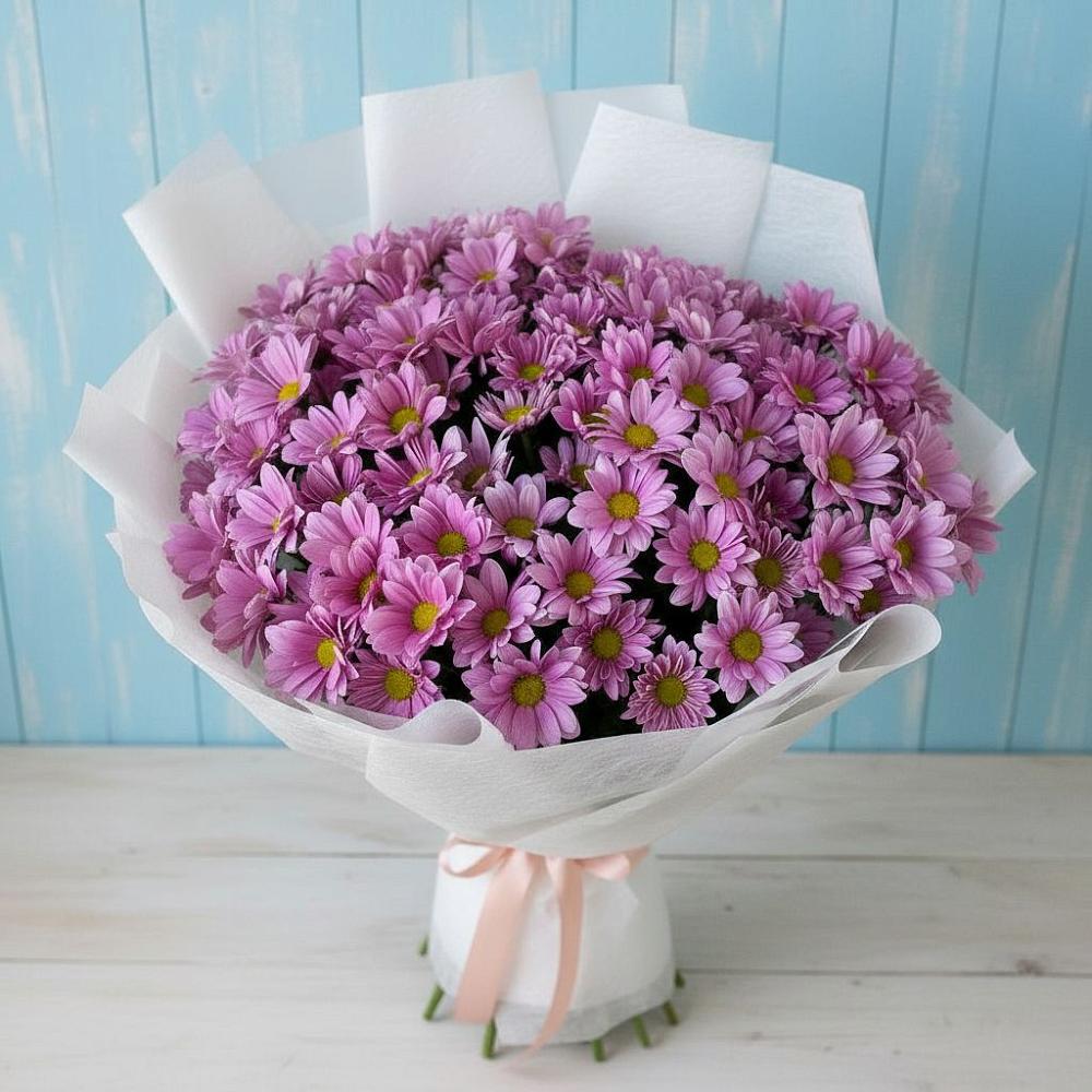 Букет цветов из: Хризантемы в Сосново Ленинградская область
