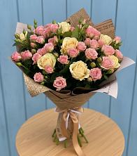Букет цветов из:  Розы в Сосново Ленинградская область
