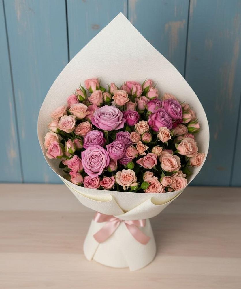 Букет цветов из: Розы в Сосново Ленинградская область