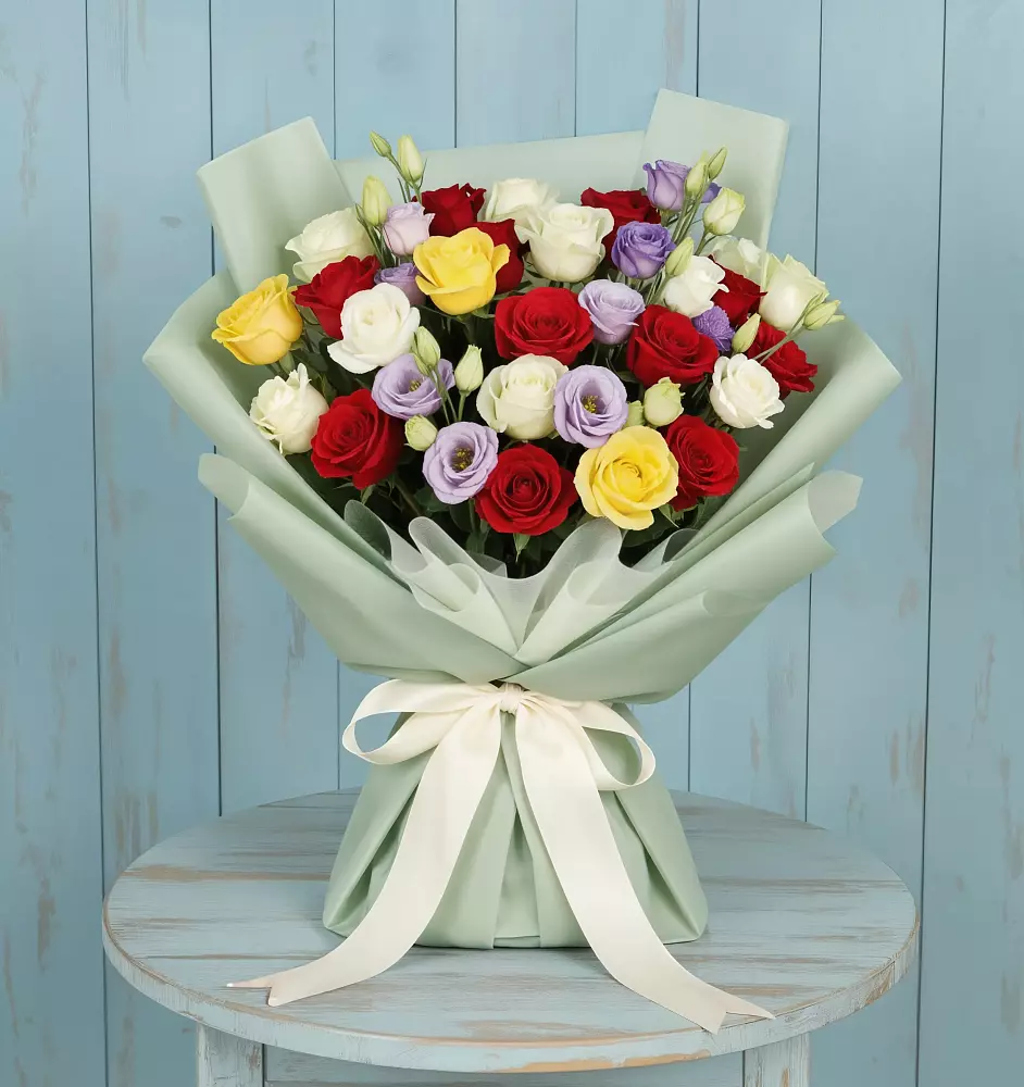 Букет цветов из: Розы в Сосново Ленинградская область