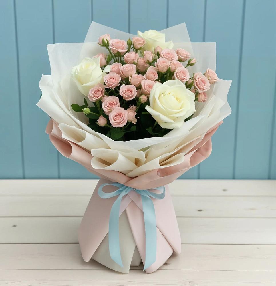 Букет цветов из: Розы в Сосново Ленинградская область