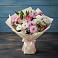 Букет цветов из: Хризантемы, Альстромерии и Розы в Сосново Ленинградская область